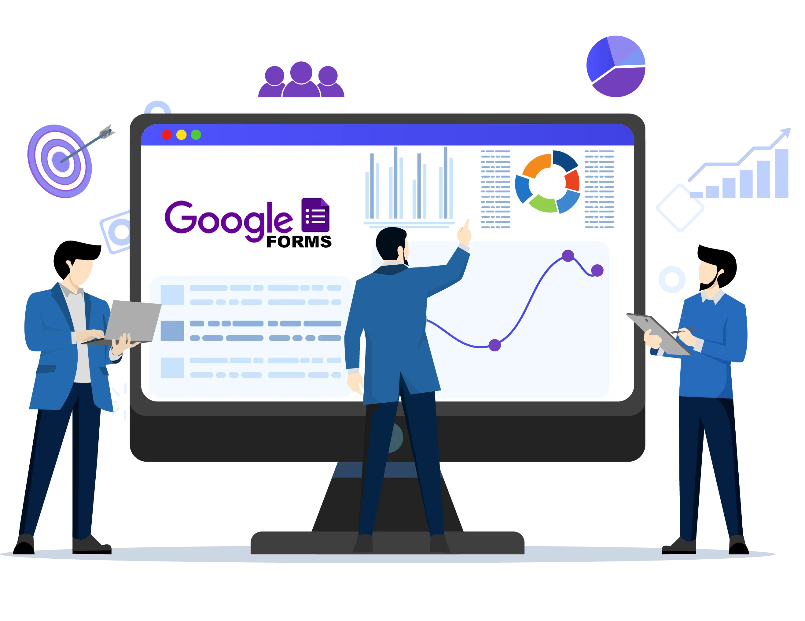 Google Forms sales features